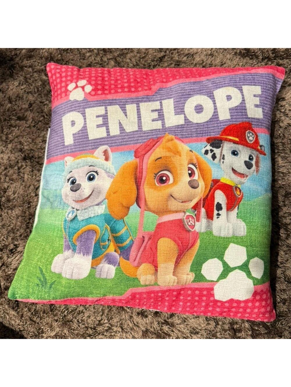 Personalized PAW Patrol Kids Throw Pillow
